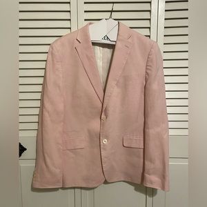 Ralph Lauren Pink Linen Mens Blazer
